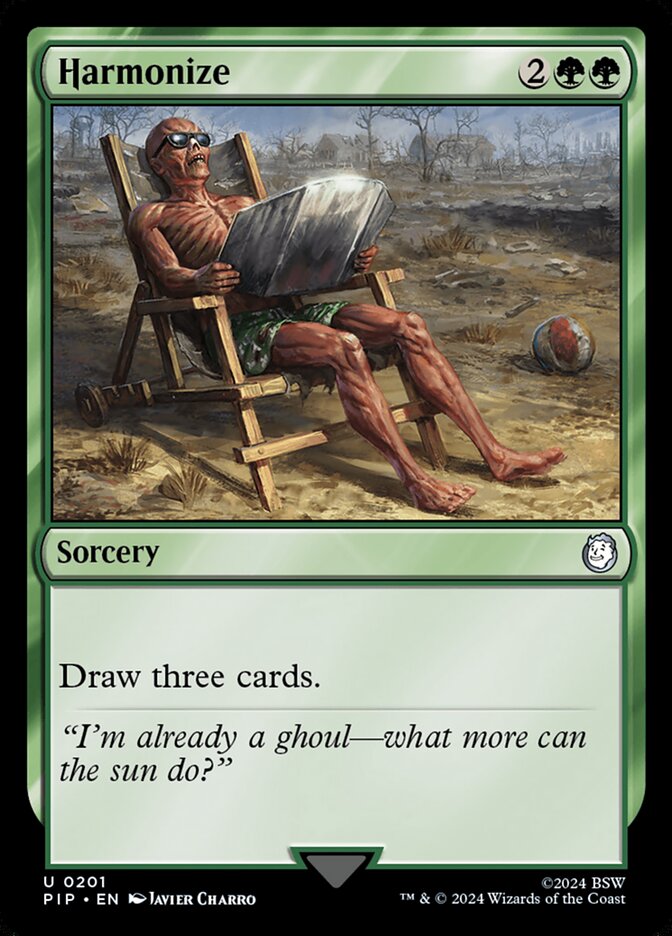 Harmonize 201/326 (Universes Beyond: Fallout)  - Foil