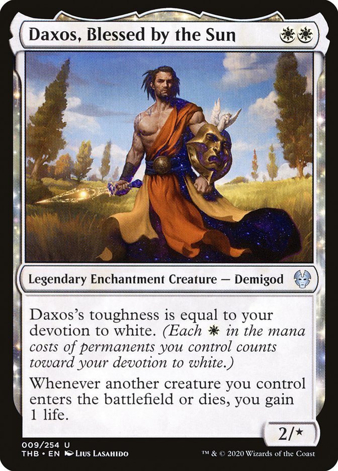 Daxos, Blessed by the Sun 9/254 (Theros Beyond Death) 