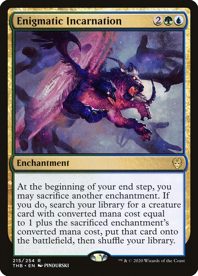 Enigmatic Incarnation 215/254 (Theros Beyond Death) 