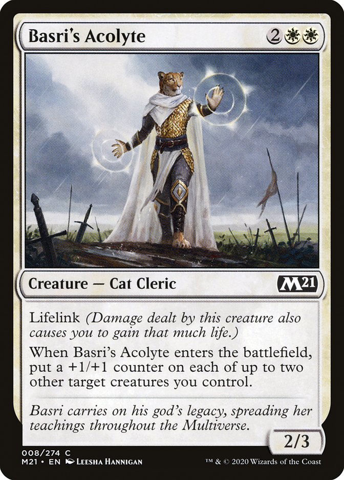 Basri's Acolyte 8 (Core Set 2021)  - Foil