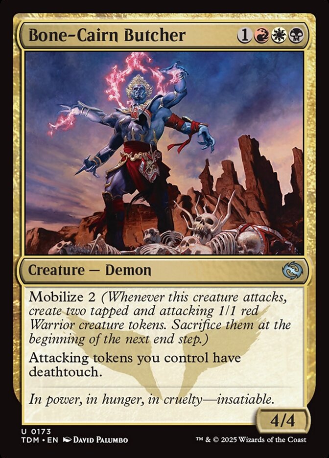 Bone-Cairn Butcher 173 (Tarkir: Dragonstorm) 