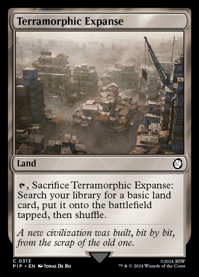 Terramorphic Expanse 313 (Universes Beyond: Fallout) 