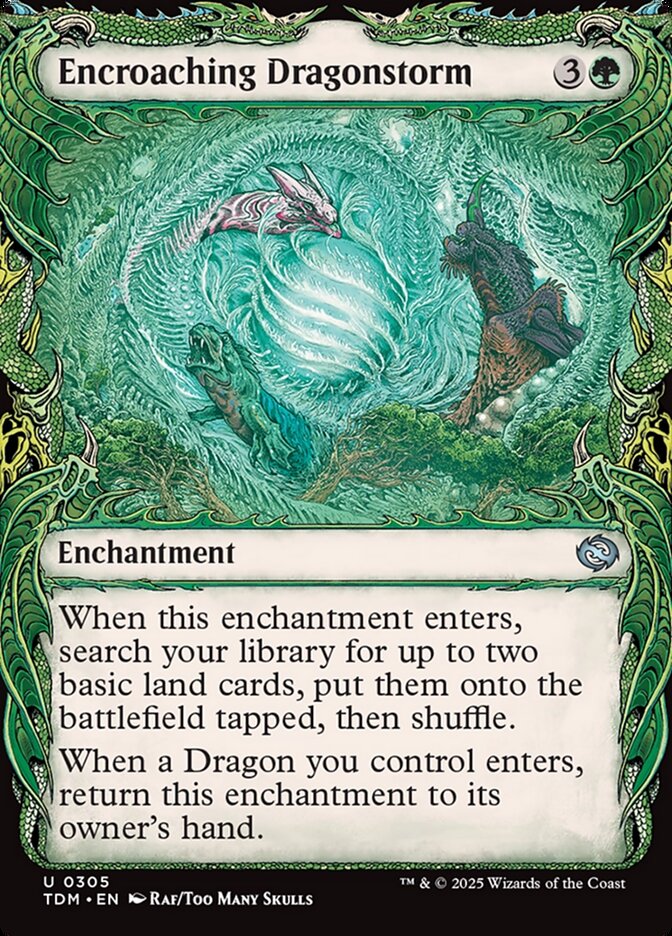 Encroaching Dragonstorm 305 (Tarkir: Dragonstorm)  - Showcase