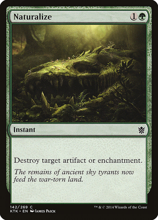 Naturalize 142 (Khans of Tarkir) 