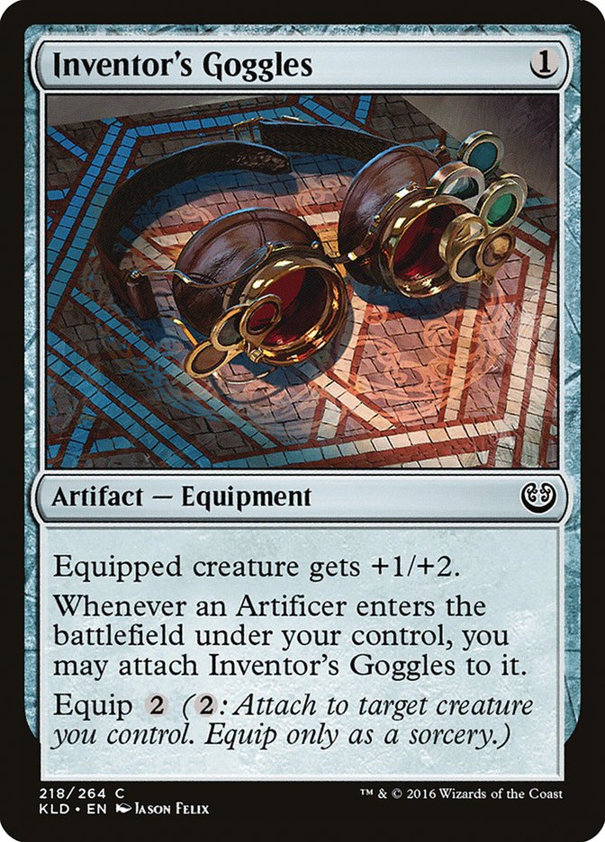 Inventor's Goggles 218/264 (Kaladesh) 