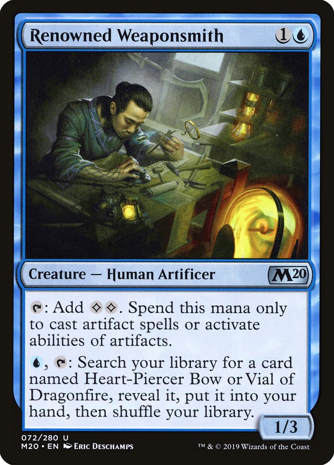 Renowned Weaponsmith 72/280 (Core Set 2020) 