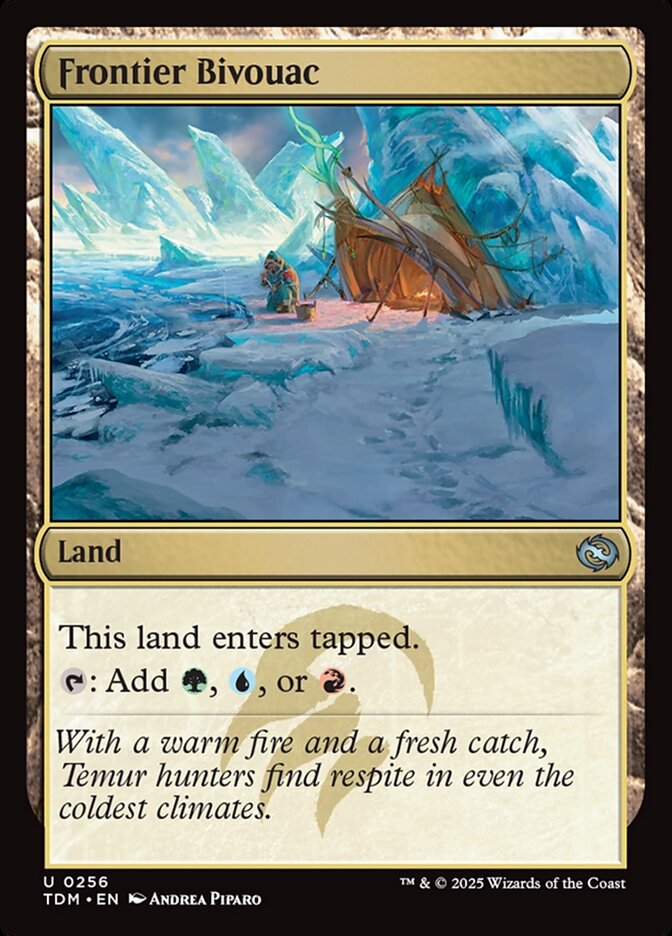 Frontier Bivouac 256/291 (Tarkir: Dragonstorm)  - Foil
