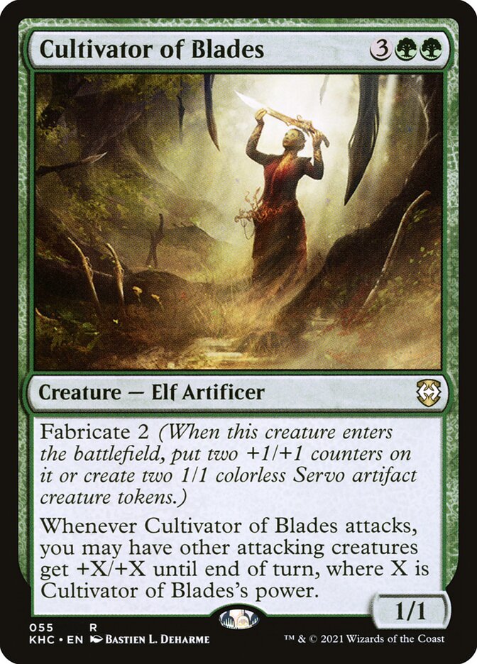 Cultivator of Blades 55/1 (Commander: Kaldheim) 