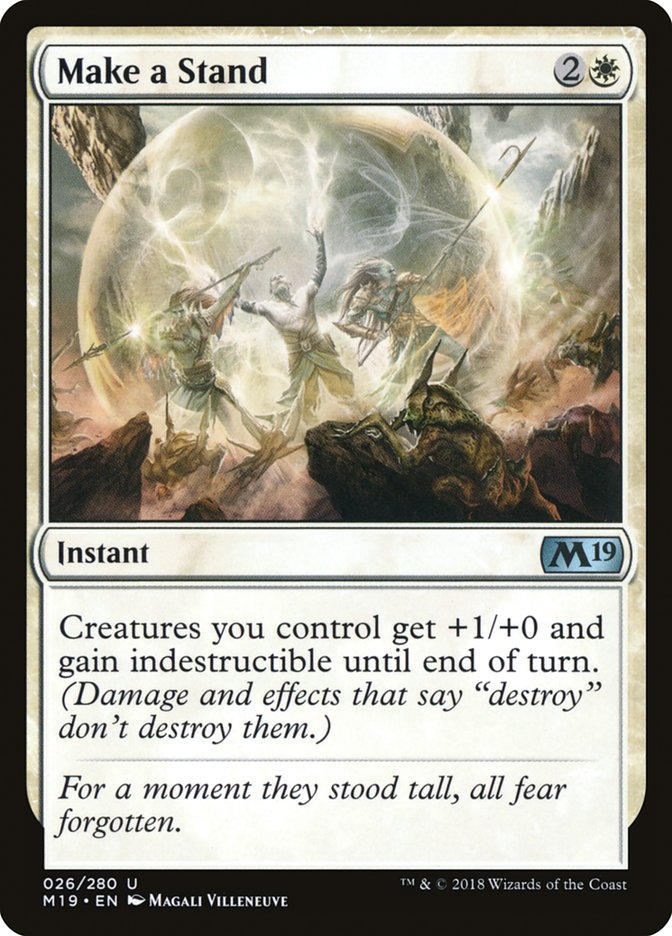 Make a Stand 26 (Core Set 2019) 