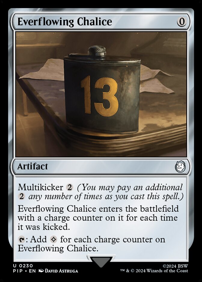 Everflowing Chalice 230/326 (Universes Beyond: Fallout)  - Foil