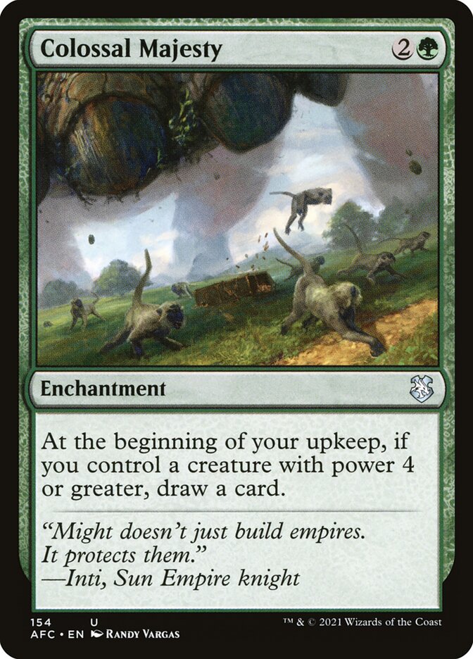 Colossal Majesty 154/62 (Commander: Adventures in the Forgotten Realms) 