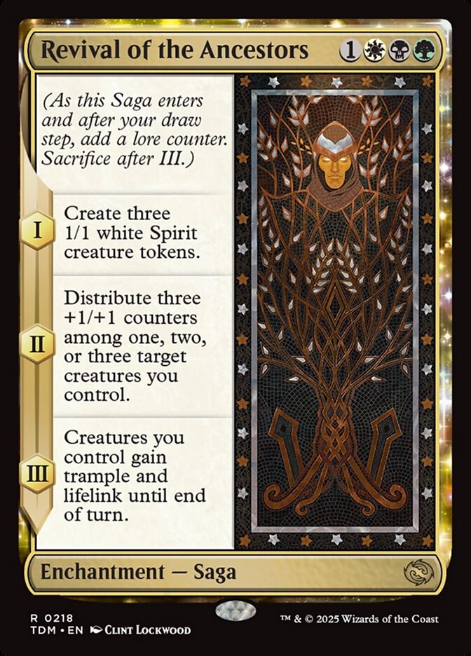 Revival of the Ancestors 218/291 (Tarkir: Dragonstorm)  - Foil