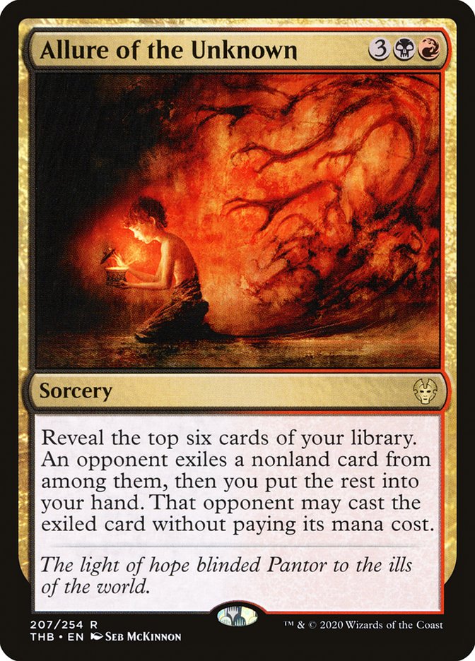 Allure of the Unknown 207/254 (Theros Beyond Death) 