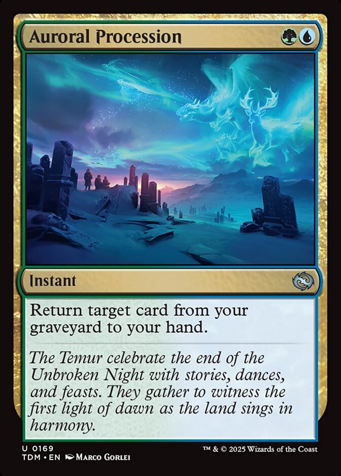 Auroral Procession 169 (Tarkir: Dragonstorm) 