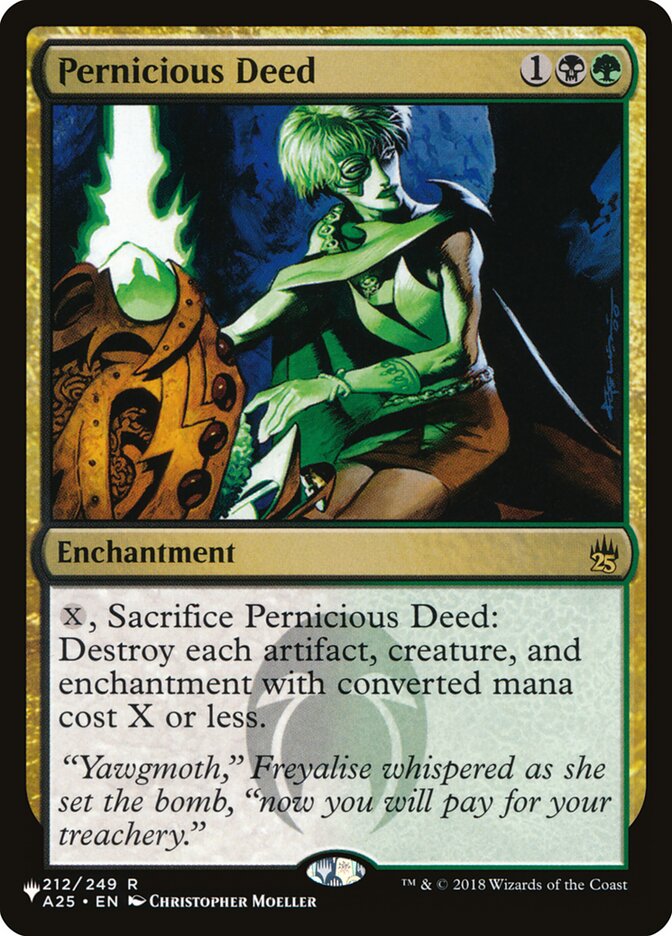 Pernicious Deed 212/249 (The List Reprints) 