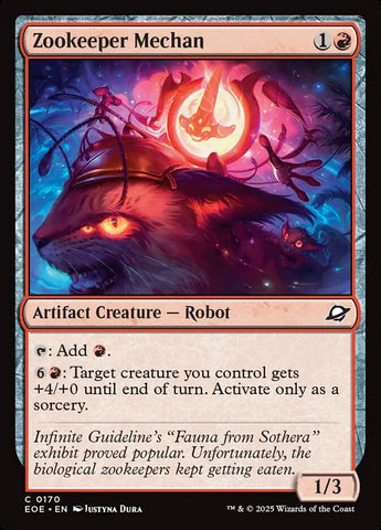 Zookeeper Mechan 170 (Edge of Eternities)  - Foil