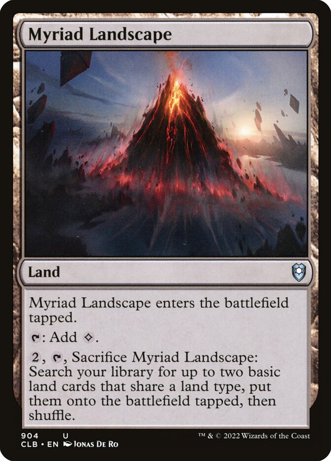 Myriad Landscape 904 (Commander Legends: Battle for Baldur's Gate) 