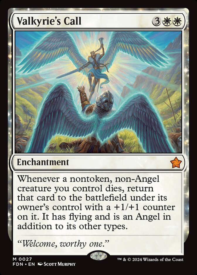 Valkyrie's Call 27/291 (Foundations) 