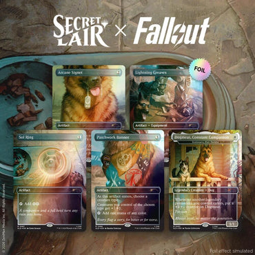 Secret Lair Drop Secret Lair x Fallout Greet the Dog Traditional Foil Edition