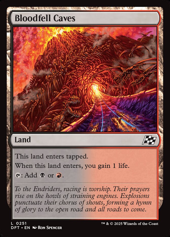 Bloodfell Caves 251/291 (Aetherdrift)  - Foil