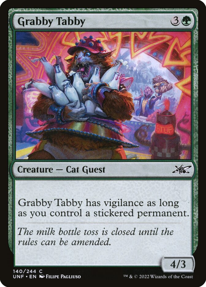 Grabby Tabby 140/244 (Unfinity) 