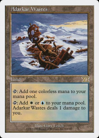 Adarkar Wastes 319/350 (Classic Sixth Edition) 