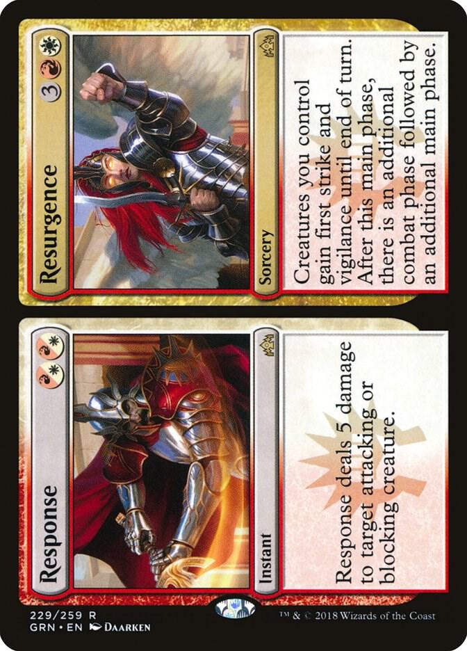 Response // Resurgence 229/259 (Guilds of Ravnica) 
