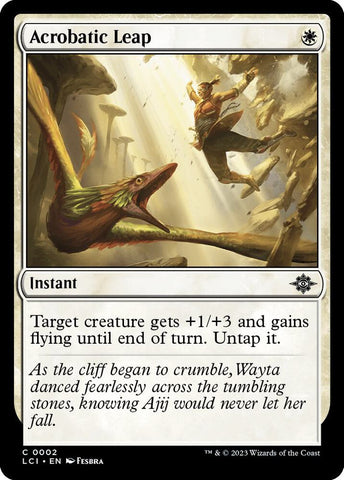 Acrobatic Leap 2/291 (The Lost Caverns of Ixalan) 