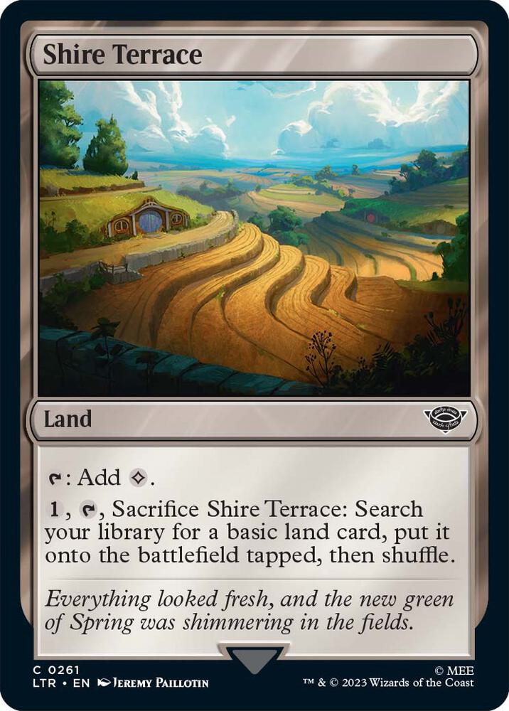 Shire Terrace 261/281 (Universes Beyond: The Lord of the Rings: Tales of Middle-earth)  - Foil