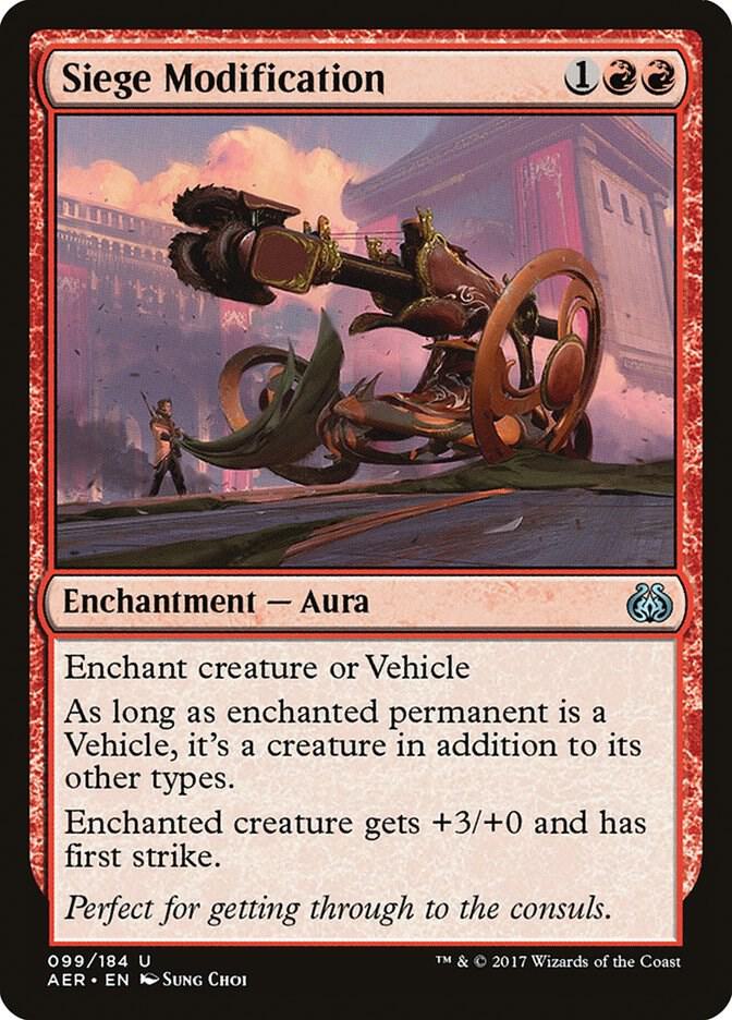 Siege Modification 99/184 (Aether Revolt) 