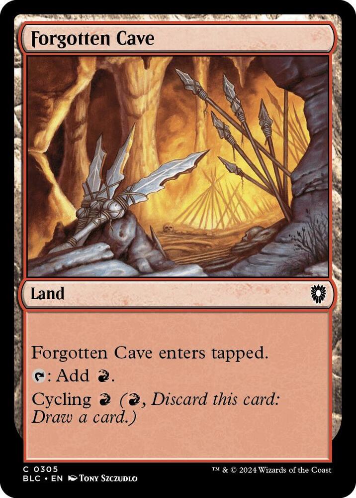 Forgotten Cave 305 (Commander: Bloomburrow) 