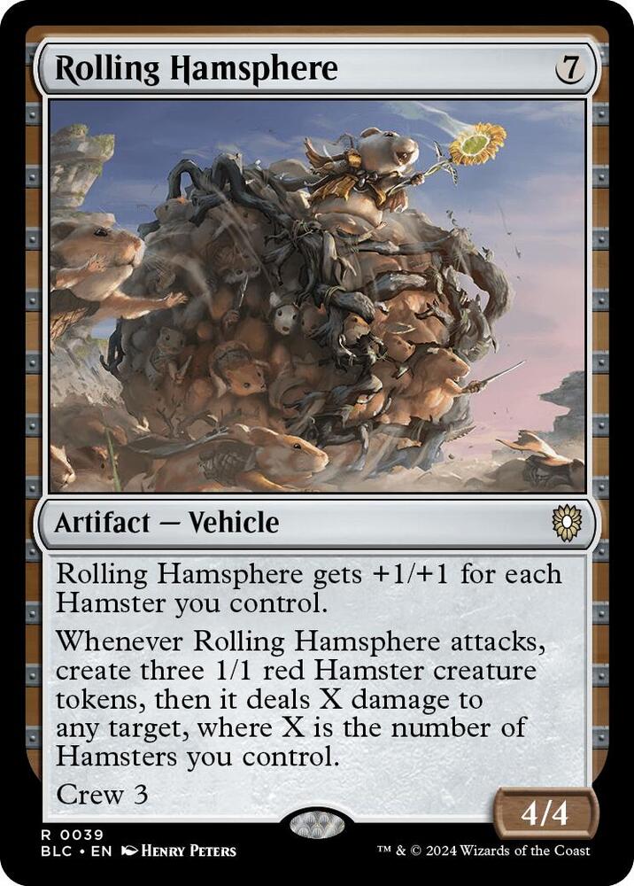 Rolling Hamsphere 39 (Commander: Bloomburrow) 