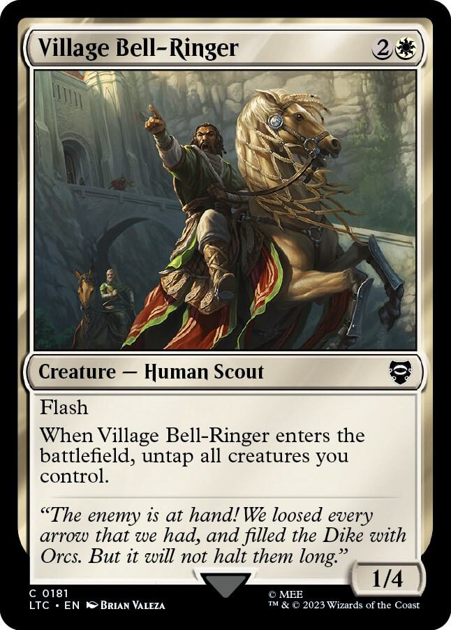 Village Bell-Ringer 181/347 (Commander: The Lord of the Rings: Tales of Middle-earth) 