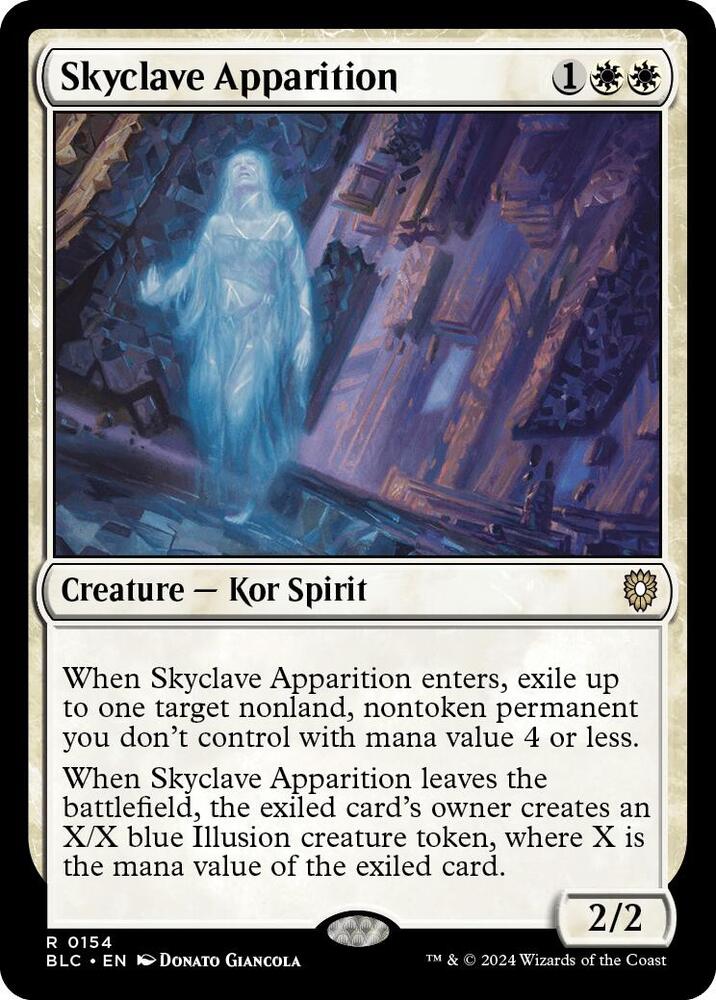Skyclave Apparition 154 (Commander: Bloomburrow) 