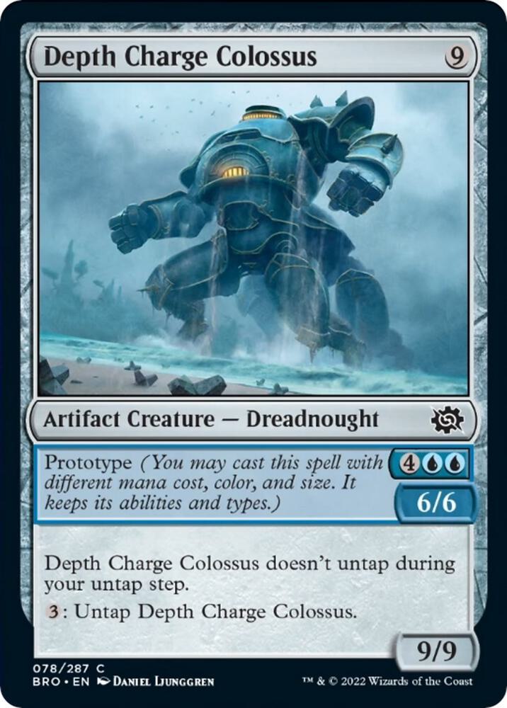 Depth Charge Colossus 78/287 (The Brothers' War) 