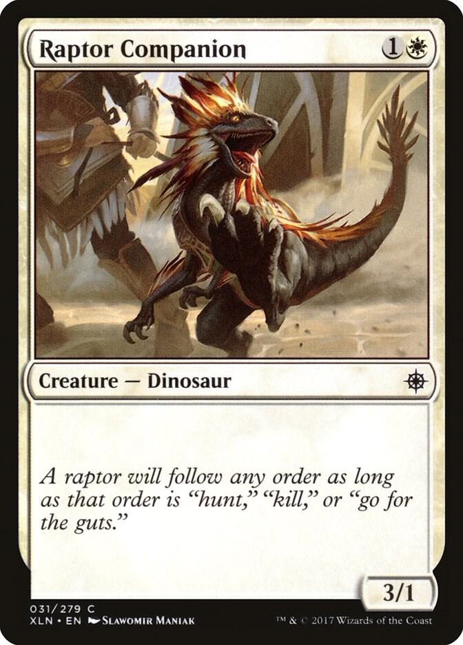 Raptor Companion 31 (Ixalan)  - Foil