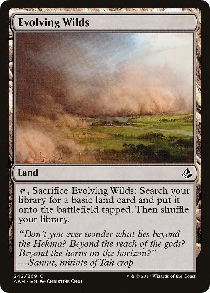 Evolving Wilds 242/269 (Amonkhet) 
