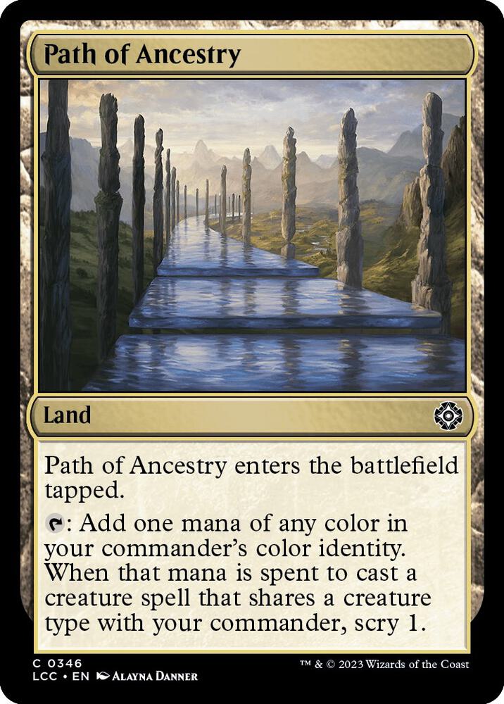 Path of Ancestry 346 (Commander: The Lost Caverns of Ixalan) 