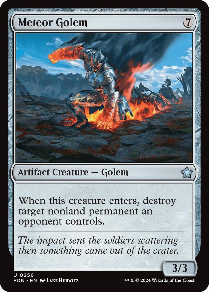 Meteor Golem 256 (Foundations) 