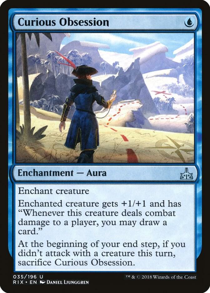 Curious Obsession 35/196 (Rivals of Ixalan) 