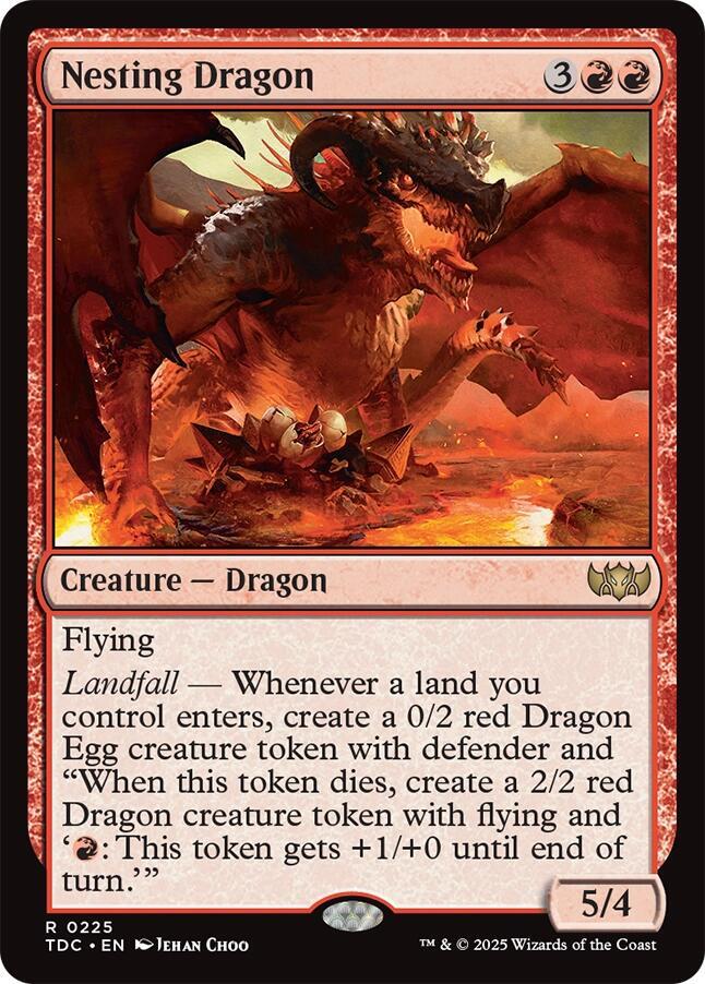 Nesting Dragon 225 (Commander: Tarkir: Dragonstorm) 