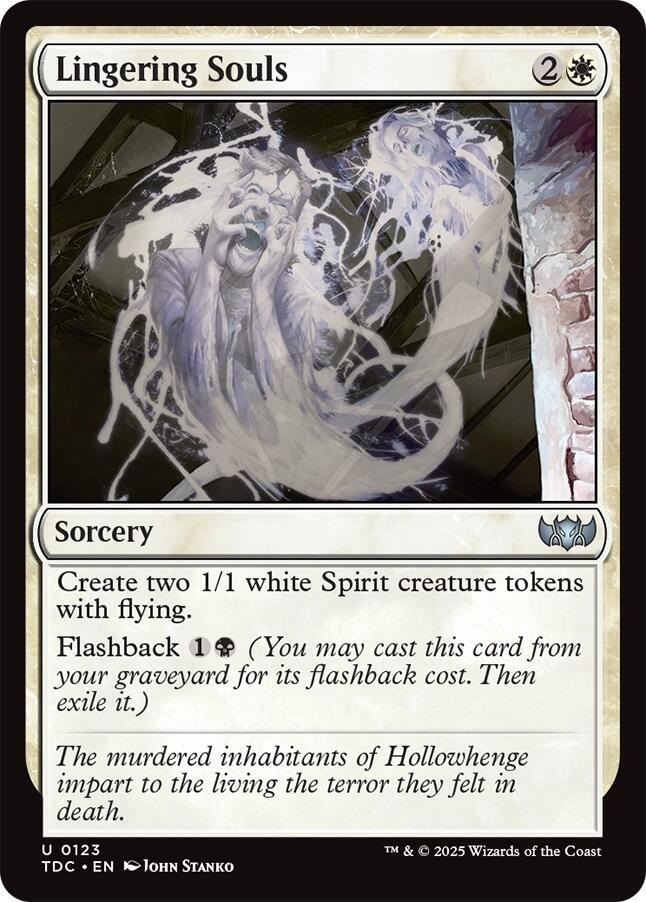 Lingering Souls 123 (Commander: Tarkir: Dragonstorm) 