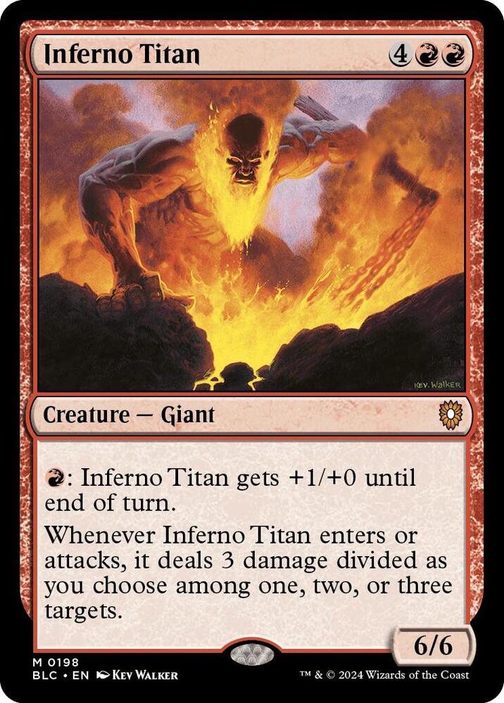 Inferno Titan 198 (Commander: Bloomburrow) 