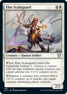 Elite Scaleguard 85/38 (Commander: Innistrad: Midnight Hunt) 