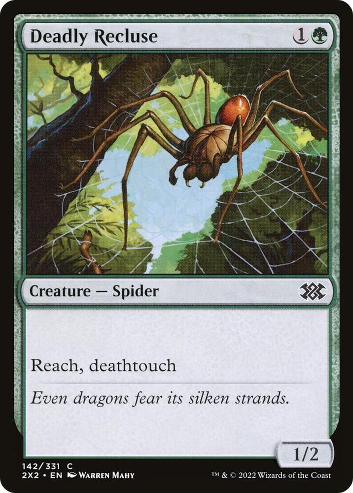 Deadly Recluse 142/331 (Double Masters 2022) 