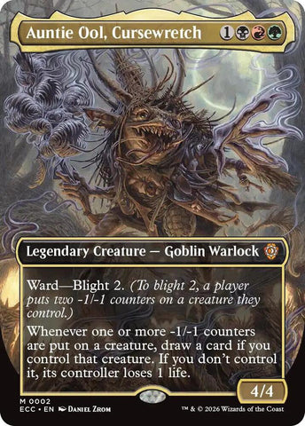 Auntie Ool, Cursewretch 2 (Commander: Lorwyn Eclipsed)  - Borderless