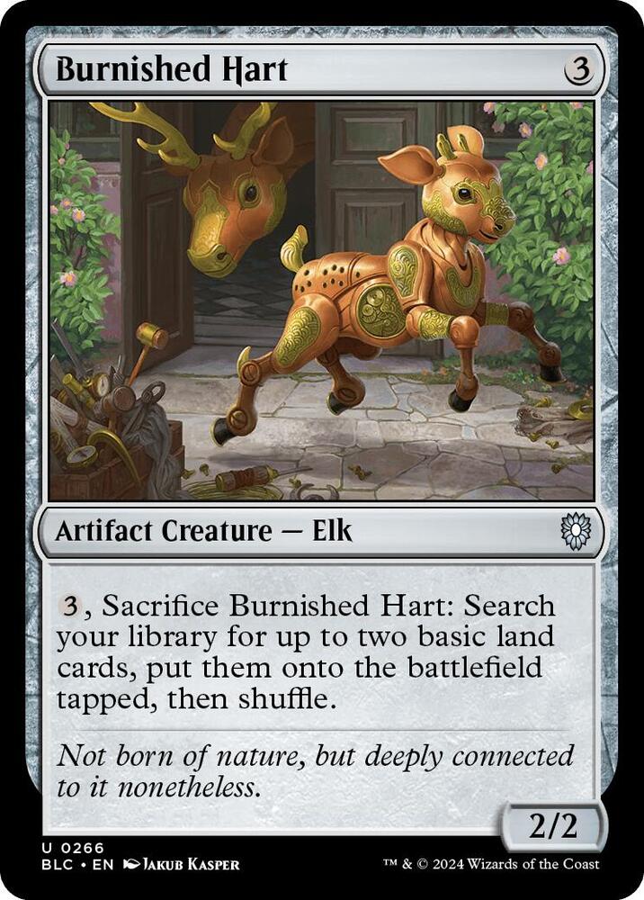 Burnished Hart 266 (Commander: Bloomburrow) 