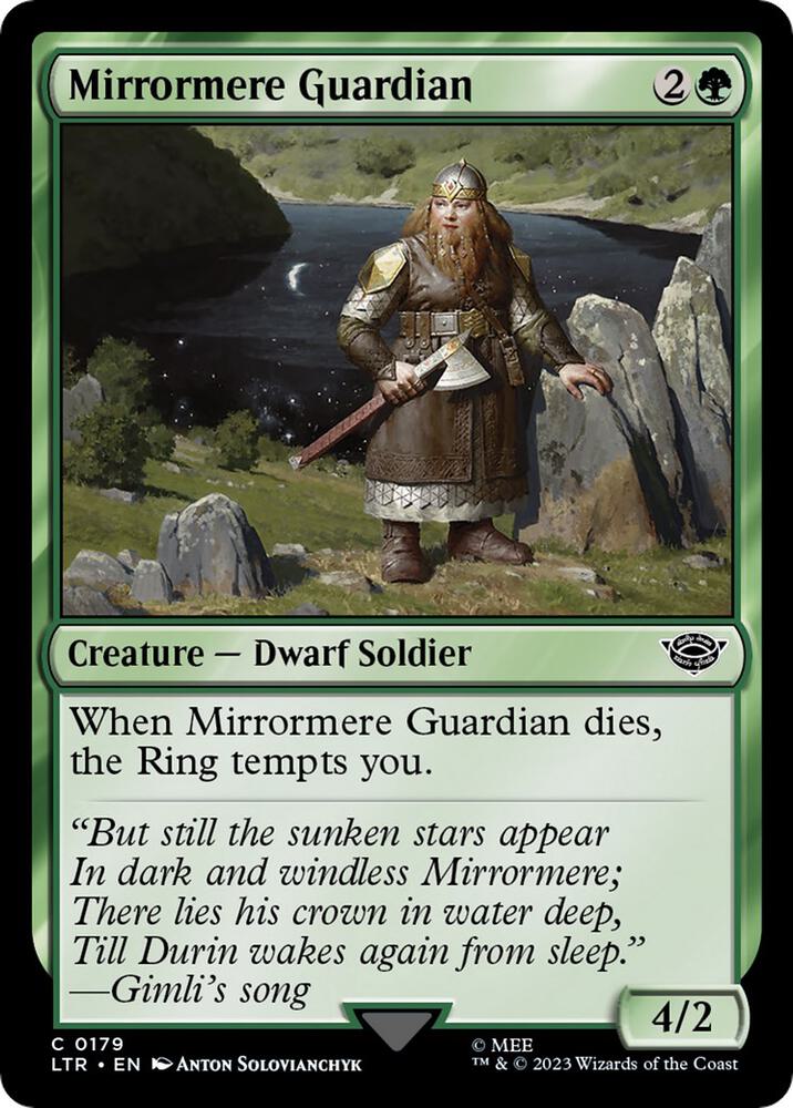 Mirrormere Guardian 179 (Universes Beyond: The Lord of the Rings: Tales of Middle-earth)  - Foil