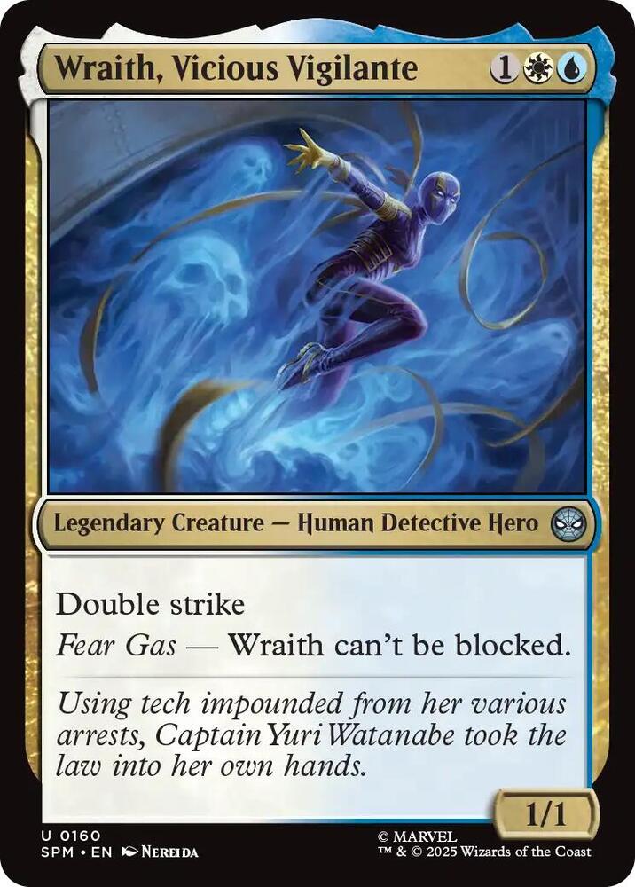 Wraith, Vicious Vigilante 160 (Marvel's Spider-Man) 