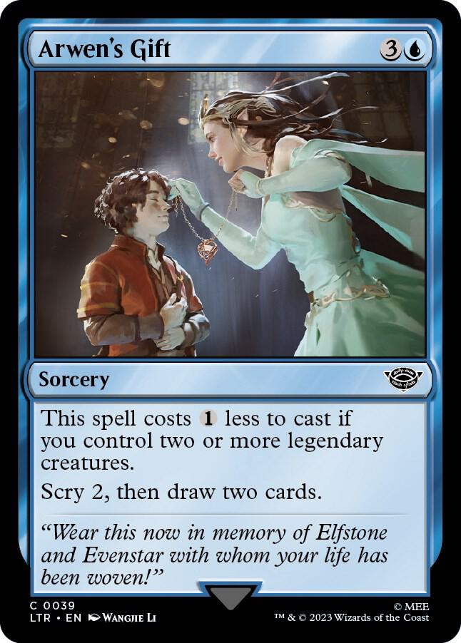 Arwen's Gift 39/281 (Universes Beyond: The Lord of the Rings: Tales of Middle-earth)  - Foil